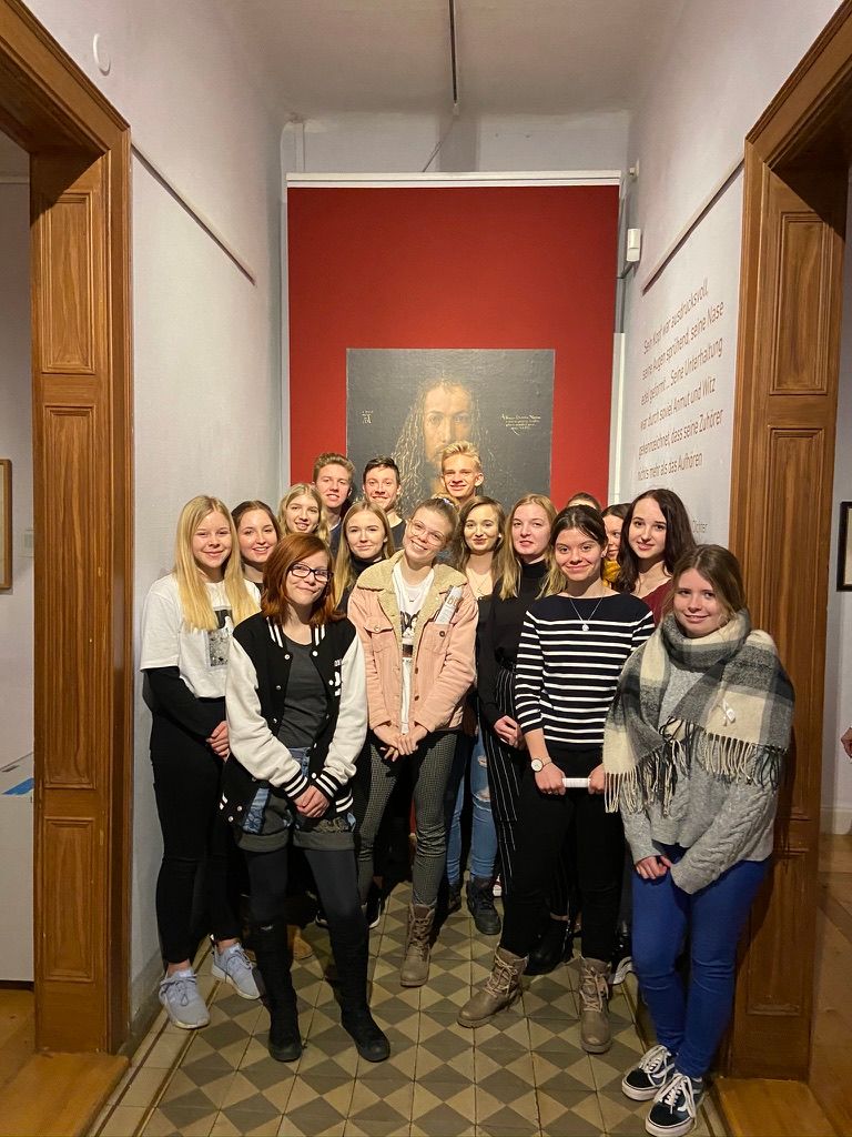 Kunstkurs der Klasse 11 besucht Albrecht-Dürer-Ausstellung
