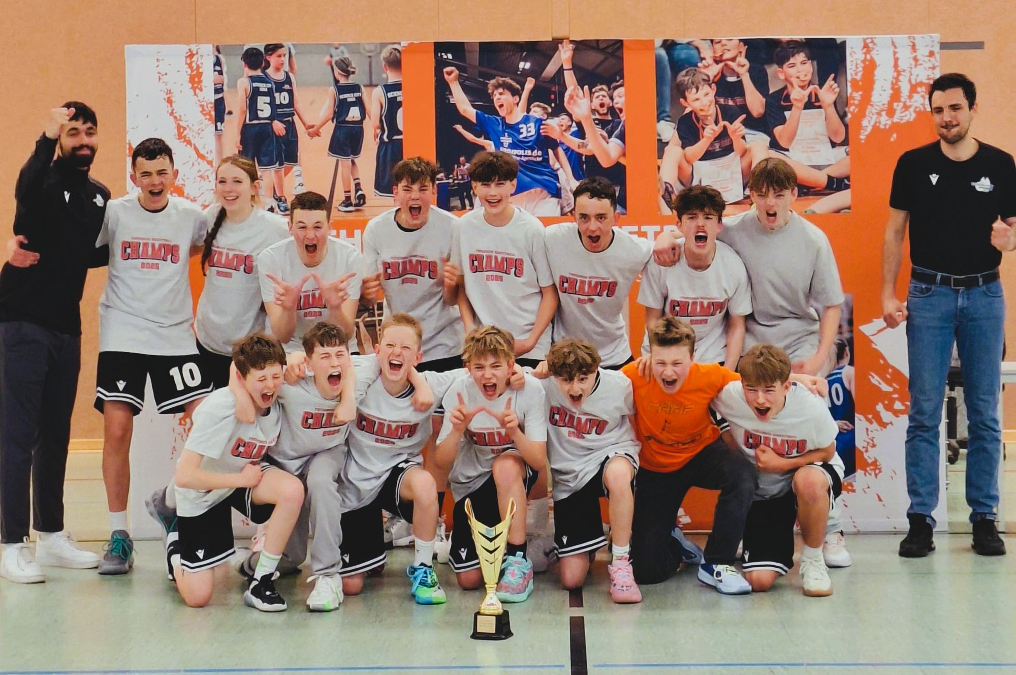 Basketballer vom Lyonel-Feininger-Gymnasium feiern großen Erfolg in Greiz