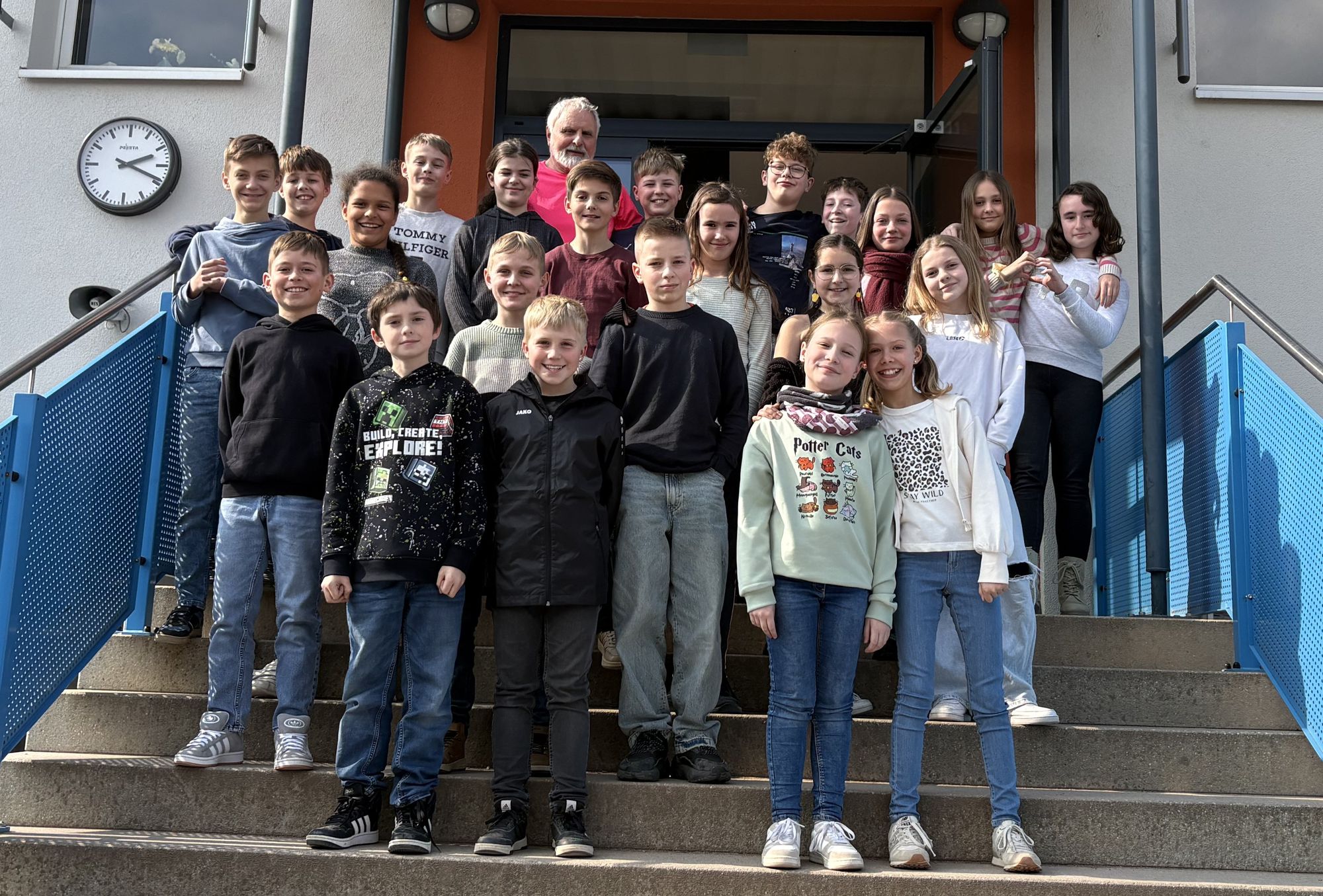 Kinderbuchautor Didi Bleck zu Besuch in Klasse 5/4