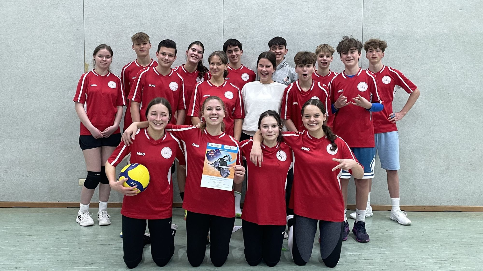 Ein erfolgreiches Volleyballtunier für das Lyonel-Feininger-Gymnasium