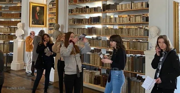 Herzogin Anna Amalia Bibliothek in Weimar ist ein denkmal aktiv-Projekt
